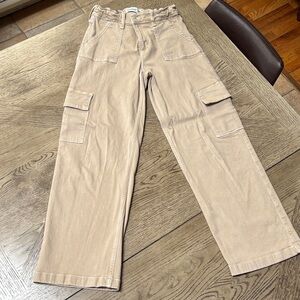 Abercrombie Kids Beige Cargo Pants